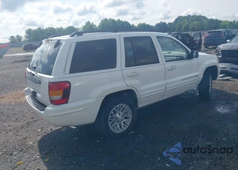 2004 Jeep Grand Cherokee Limited z USA, uszkodzony, nr VIN 1J4GX58S14C222350